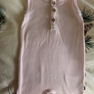 Kyte Baby Ribbed Sleeveless Shortall